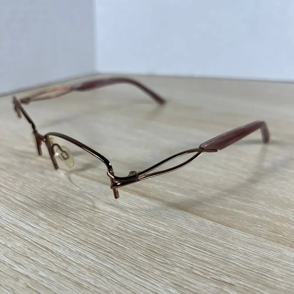 Sophia Loren M210 Zyloware Eyeglasses Frames Only Plum Burgundy 52-17-135